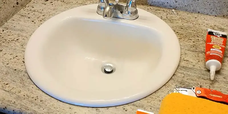 How to Caulk a Bathroom Sink Faucet