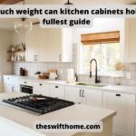 How much weight can kitchen cabinets hold: the fullest guide